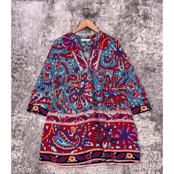 Ba&sh Dress XS Womens Maureen Mini Fun Floral Paisley Print - Picture 1 of 9